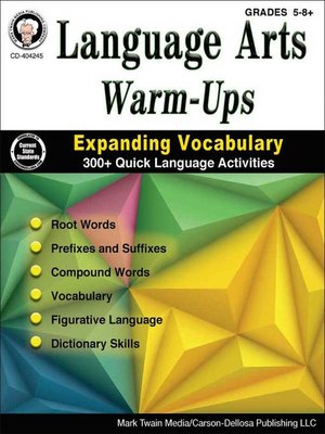 cover image of Language Arts Warm-Ups, Grades 5--8: Expanding Vocabulary
